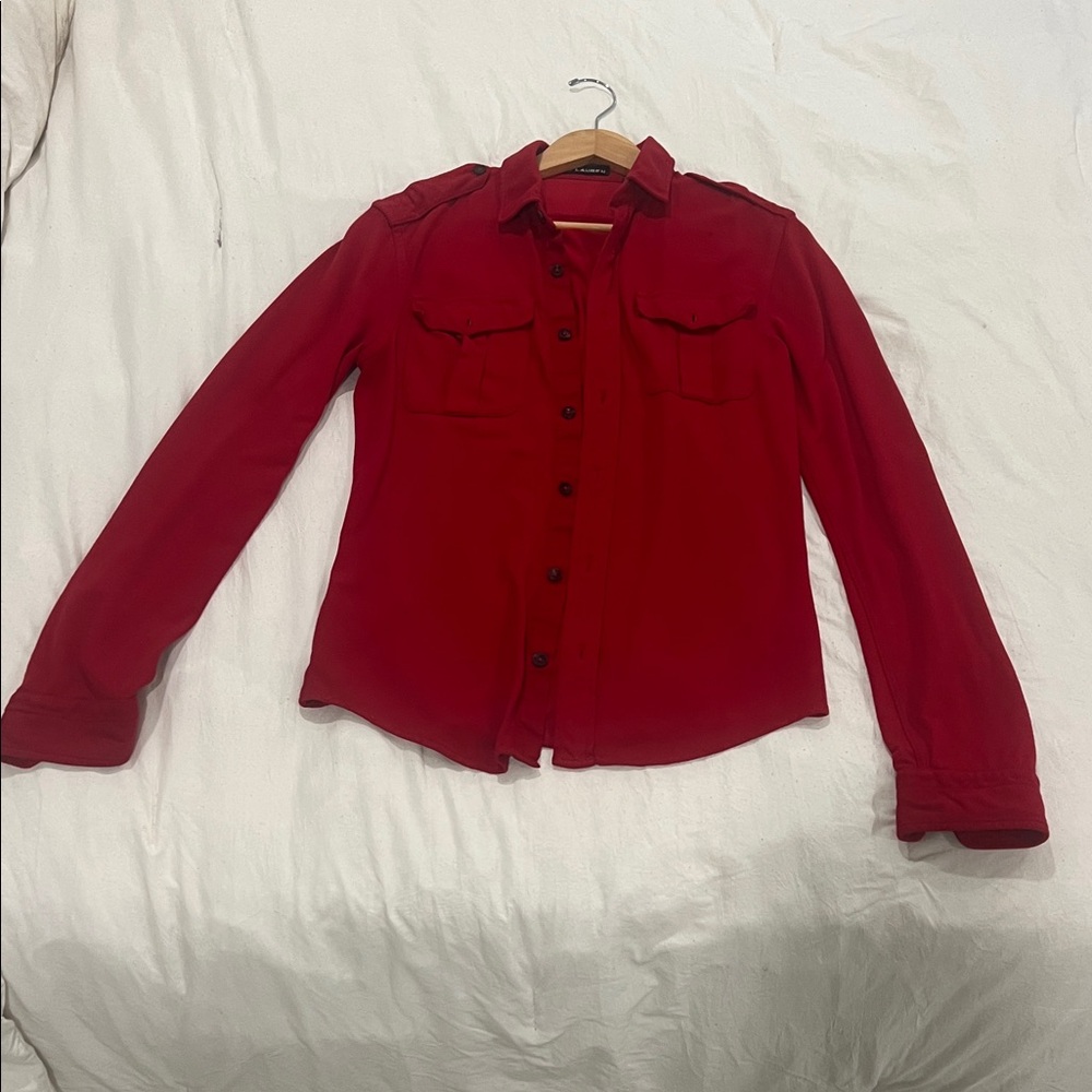 Ralph Lauren Vibrant Red Polo Shirt